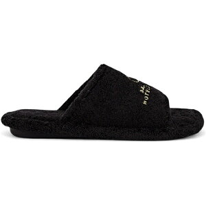 Balenciaga �o�����V�A�K ���f�B�[�X �X�j�[�J�[ �yBalenciaga Home Sandal Balenciaga Hotels & Resorts Black (Women's)�z �T�C�Y US_8(25.0cm) Black/Gold