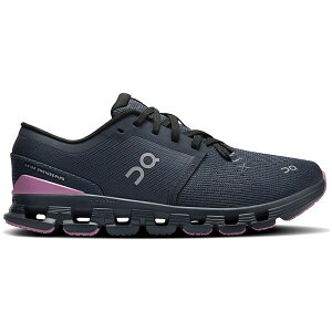 On �I�� ���f�B�[�X �X�j�[�J�[ �yOn Running Cloud X 4 Navy Sakura (Women's)�z �T�C�Y US_8(25.0cm) Navy/Sakura
