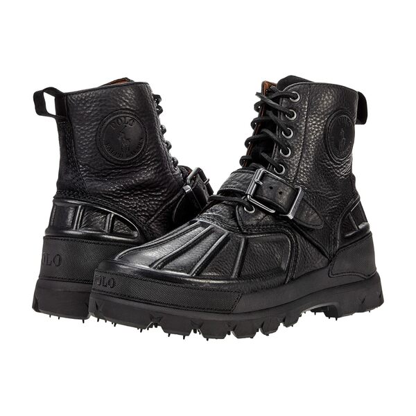 ラルフローレン メンズ シューズ ブーツ＆レインブーツ Black 全商品無料サイズ交換 ラルフローレン メンズ ブーツ＆レインブーツ シューズ Oslo High-S Leather Boot Black