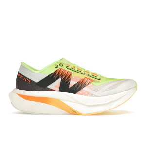 New Balance j[oX fB[X Xj[J[ yNew Balance FuelCell SuperComp Elite v4 White Bleached Lime Glo Hot Mangoz TCY US_6.5(23.5cm) White/Bleached Lime Glo/Hot Mango