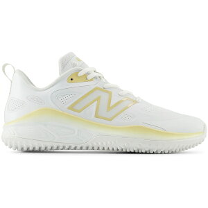 New Balance �j���[�o�����X ���f�B�[�X �X�j�[�J�[ �yNew Balance Fresh Foam Velo v4 Turf Trainer White Team Gold�z �T�C�Y US_7(24.0cm) White/Team Gold