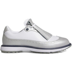 adidas AfB_X fB[X Xj[J[ yadidas MC Zoysia Spikeless Golf Silver Metallic Cloud White Collegiate Navyz TCY US_8.5(25.5cm) Silver Metallic/Cloud White/Collegiate Navy