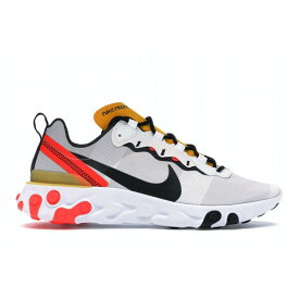 Nike ナイキ メンズ スニーカー 【Nike React Element 55】 サイズ US_9(27.0cm) White Black Crimson Gold