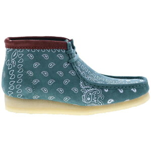 Clarks N[NX Y Xj[J[ yClarks Originals Wallabee Boot Green Paisleyz TCY US_9(27.0cm) Green Paisley