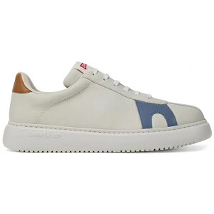 Camper Jy[ Y Xj[J[ yCamper Twins Runner K21 Sneaker White Blue Brownz TCY EU_41(26.0cm) White/Blue/Brown