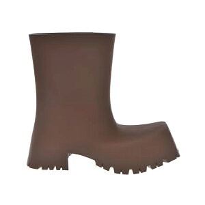 Balenciaga oVAK Y Xj[J[ yBalenciaga Trooper Rubber Boot Brownz TCY US_11(29.0cm) Brown