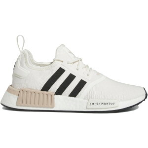 adidas AfB_X fB[X Xj[J[ yadidas NMD R1 White Black Wonder Taupe (Women's)z TCY US_8(25.0cm) Cloud White/Core Black/Wonder Taupe