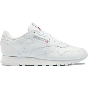 Reebok ���[�{�b�N ���f�B�[�X �X�j�[�J�[ �yReebok Classic Leather Footwear White Pure Grey 3 (Women's)�z �T�C�Y US_7(24.0cm) Ftwr White/Ftwr White/Pure Grey 3