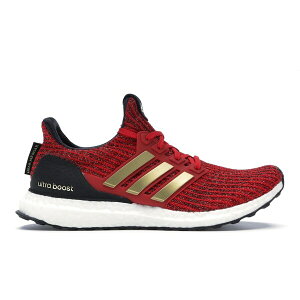 adidas �A�f�B�_�X ���f�B�[�X �X�j�[�J�[ �yadidas Ultra Boost 4.0 Game of Thrones House Lannister (Women's)�z �T�C�Y US_9(26.0cm) Red/Gold/Black