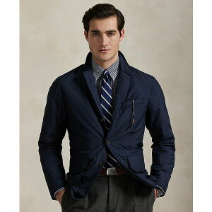 t[ Y WPbgu] AE^[ Men's Packable Utility Jacket Collection Navy