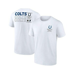 t@ieBNX Y Vc gbvX Men's White Indianapolis Colts Repeat Stats T-Shirt White