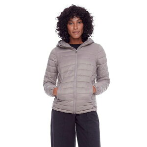 ApC m[X fB[X WPbgu] AE^[ Women's Yoho Ladies' | Lightweight Packable Puffer Jacket & Bag Taupe