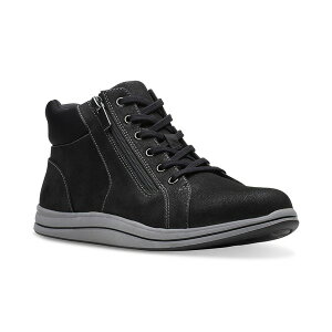 N[NX fB[X Xj[J[ V[Y Women's Breeze Glide Lace-Up Zip Sneakers Black