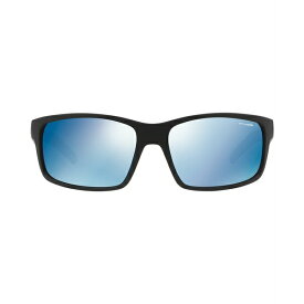 アーネット メンズ サングラス・アイウェア アクセサリー Sunglasses, AN4202 FASTBALL BLACK MATTE/BLUE MIRROR