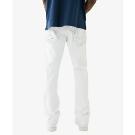 トゥルーレリジョン メンズ デニムパンツ ボトムス Men's Ricky Straight Jeans Optic White