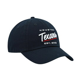 47ブランド レディース 帽子 アクセサリー Women's Navy Houston Texans Sidney Clean Up Adjustable Hat Navy