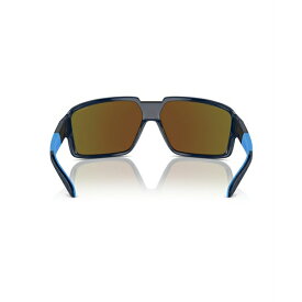 アーネット メンズ サングラス・アイウェア アクセサリー Men's Sunglasses, Fresa An4335 Dark Blue Matte, Shiny