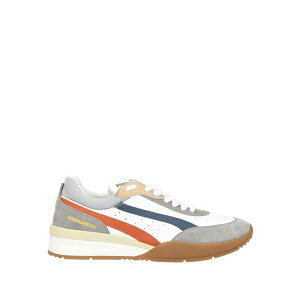 【送料無料】 ディースクエアード メンズ スニーカー シューズ Sneakers White