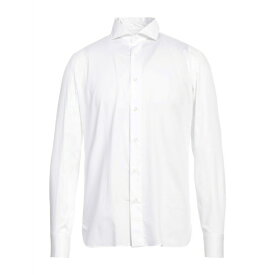 【送料無料】 ルイジ ボレッリ ナポリ メンズ シャツ トップス Shirts White