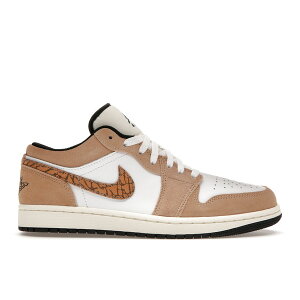 Jordan �W���[�_�� �����Y �X�j�[�J�[ �yJordan 1 Low SE Brown Elephant�z �T�C�Y US_7(25.0cm) Hemp/Metallic Gold-White-Light British Tan-Black
