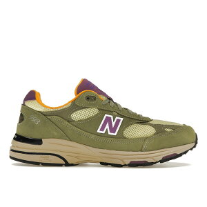 New Balance �j���[�o�����X �����Y �X�j�[�J�[ �yNew Balance 993 MiUSA Teddy Santis Olive Leaf Maize�z �T�C�Y US_11.5(29.5cm) Olive Leaf/Maize