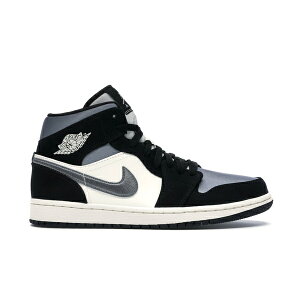 Jordan W[_ Y Xj[J[ yJordan 1 Mid Satin Grey Toez TCY US_8.5(26.5cm) Black/Smoke Grey-Sail