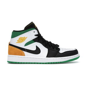 Jordan �W���[�_�� �����Y �X�j�[�J�[ �yJordan 1 Mid Oakland�z �T�C�Y US_10.5(28.5cm) White/Black-Lucky Green-Laser Orange