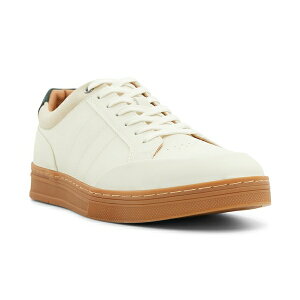 R[CbgXvO Y Xj[J[ V[Y Men's Dunkirk Synthetic Low Top Sneaker Cream