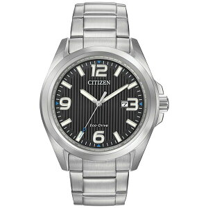 V`Y Y uXbgEoOEANbg ANZT[ Men's Eco-Drive Stainless Steel Bracelet Watch 43mm AW1430-86E No Color