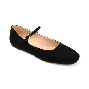 �W���[�j�[�R���N�V���� ���f�B�[�X �T���_�� �V���[�Y Women's Carrie Square Toe Mary Jane Flats Black