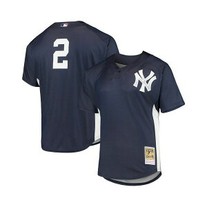 �~�b�`�F��&�l�X �����Y �V���c �g�b�v�X Men's Derek Jeter Navy New York Yankees Cooperstown Collection Mesh Batting Practice Jersey Navy
