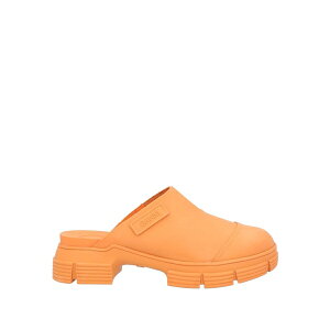 �y���������z �K�j�[ ���f�B�[�X �T���_�� �V���[�Y Mules & Clogs Orange