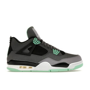 Jordan W[_ Y Xj[J[ yJordan 4 Retro Green Glowz TCY US_7(25.0cm) Dark Grey/Green Glow-Cement Grey-Black