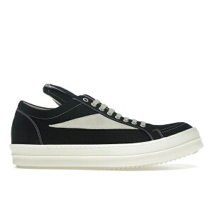 Rick Owens リックオウエンス メンズ スニーカー 【Rick Owens DRKSHSW Hollywood Vintage Black Milk SS25】 サイズ US_9(27.0cm) Black/Milk/Milk