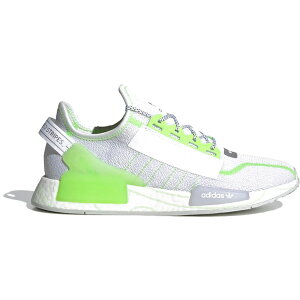 adidas AfB_X Y Xj[J[ yadidas NMD R1 V2 Signal Greenz TCY US_12(30.0cm) Cloud White/Signal Green/Grey One