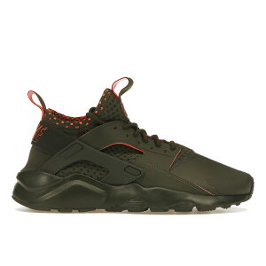 Nike �i�C�L �����Y �X�j�[�J�[ �yNike Air Huarache Run Ultra Cargo Khaki Crimson�z �T�C�Y US_10(28.0cm) Cargo Khaki/Total Crimson-Cargo Khaki