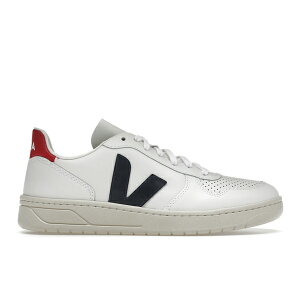 Veja ���F�W�� �����Y �X�j�[�J�[ �yVeja V-10 Leather White Nautico Pekin�z �T�C�Y EU_37(22.0cm) White/Nautico/Pekin