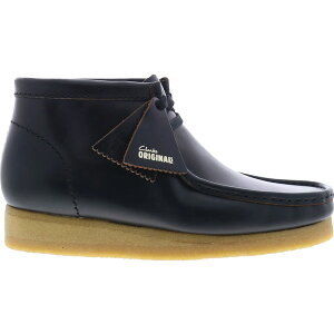 Clarks N[NX Y Xj[J[ yClarks Originals Wallabee Boot Black Smooth Leatherz TCY US_8(26.0cm) Black