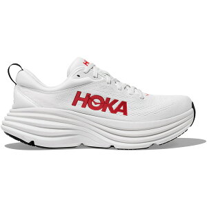 Hoka One One �z�J�I�l�I�l �����Y �X�j�[�J�[ �yHoka One One Bondi 8 White Vermillion�z �T�C�Y US_10(28.0cm) White/Vermillion