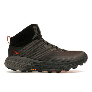 Hoka One One ホカオネオネ メンズ スニーカー 【Hoka One One Speedgoat Mid Gore-Tex 2 Black Grey Red】 サイズ US_9.5(27.5cm) Anthracite/Dark Gull Grey