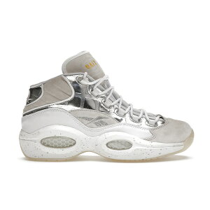 Reebok [{bN Y Xj[J[ yReebok Question Mid Bait Ice Coldz TCY US_8(26.0cm) White/Metallic Ice-Metallic Gold
