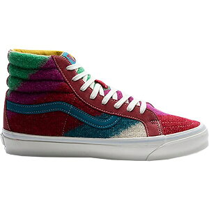 Vans �o���Y �����Y �X�j�[�J�[ �yVans Sk8-Hi Concepts Mohair�z �T�C�Y US_7.5(25.5cm) Multi/White