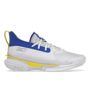 Under Armour アンダーアーマー メンズ スニーカー 【Under Armour Curry 7 Dub Nation 2】 サイズ US_11.5(29.5cm) White/Royal-Yellow