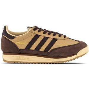 adidas �A�f�B�_�X �����Y �X�j�[�J�[ �yadidas SL 72 RS Warm Sand�z �T�C�Y US_6.5(24.5cm) Warm Sand/Shadow Brown/Preloved Brown