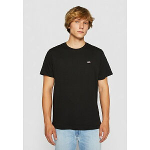 g~[qtBK[ Y T_ V[Y CLASSIC C NECK - Basic T-shirt - black