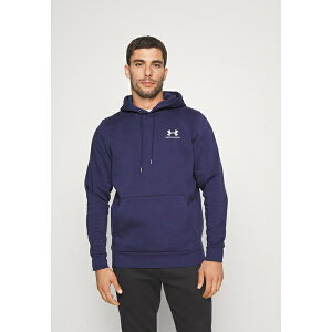 A_[A[}[ Y p[J[EXEFbgVc AE^[ ESSENTIAL HOODIE - Hoodie - midnight navy/white
