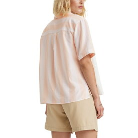 リーバイス レディース カットソー トップス Women's Joyce Resort Short-Sleeve Shirt Freya Stripe