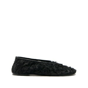 �v���G���U�V�����[ ���f�B�[�X �T���_�� �V���[�Y Glove lace ballet flats Black