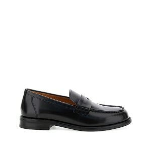�o�K�{���h ���f�B�[�X �X���b�|���E���[�t�@�[ �V���[�Y Linn leather penny loafers Black
