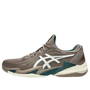 ASICS �A�V�b�N�X �����Y �X�j�[�J�[ �yASICS Court FF 3 'Taupe Grey White' 1041A370-020�z �T�C�Y US_7(25.0cm)